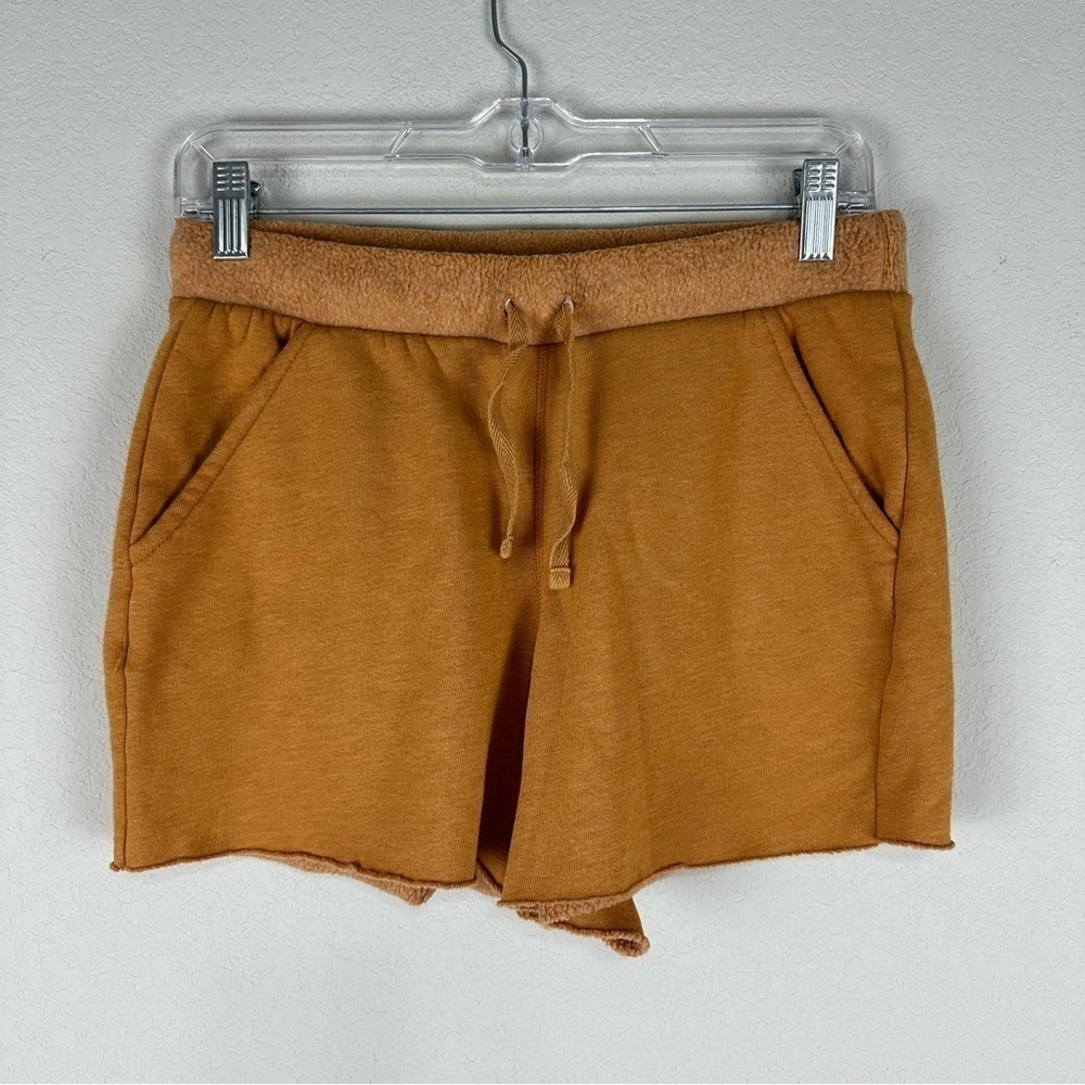 Intimately Free People Tan Brown Kelly Lounge Sweat Shorts Size Small